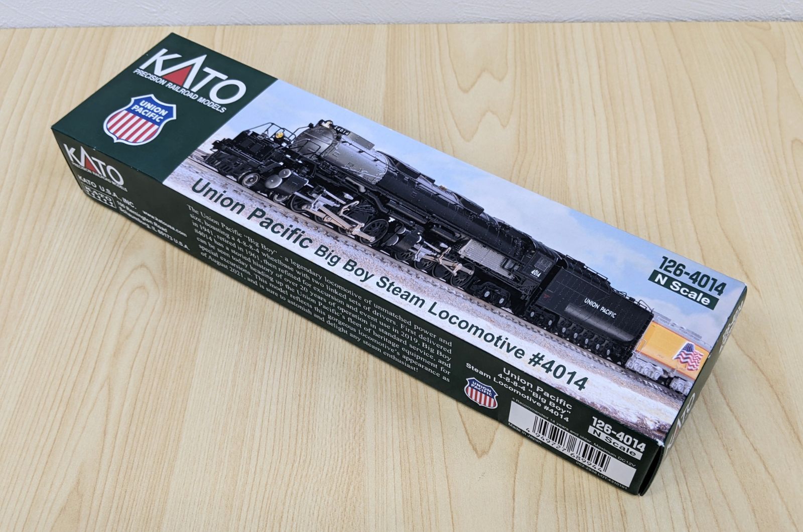 【ジャンク品】 126-4014 Union Pacific Big Boy Kato 126-4014 Union Pacific Big Boy #4014 Steam Locomotive