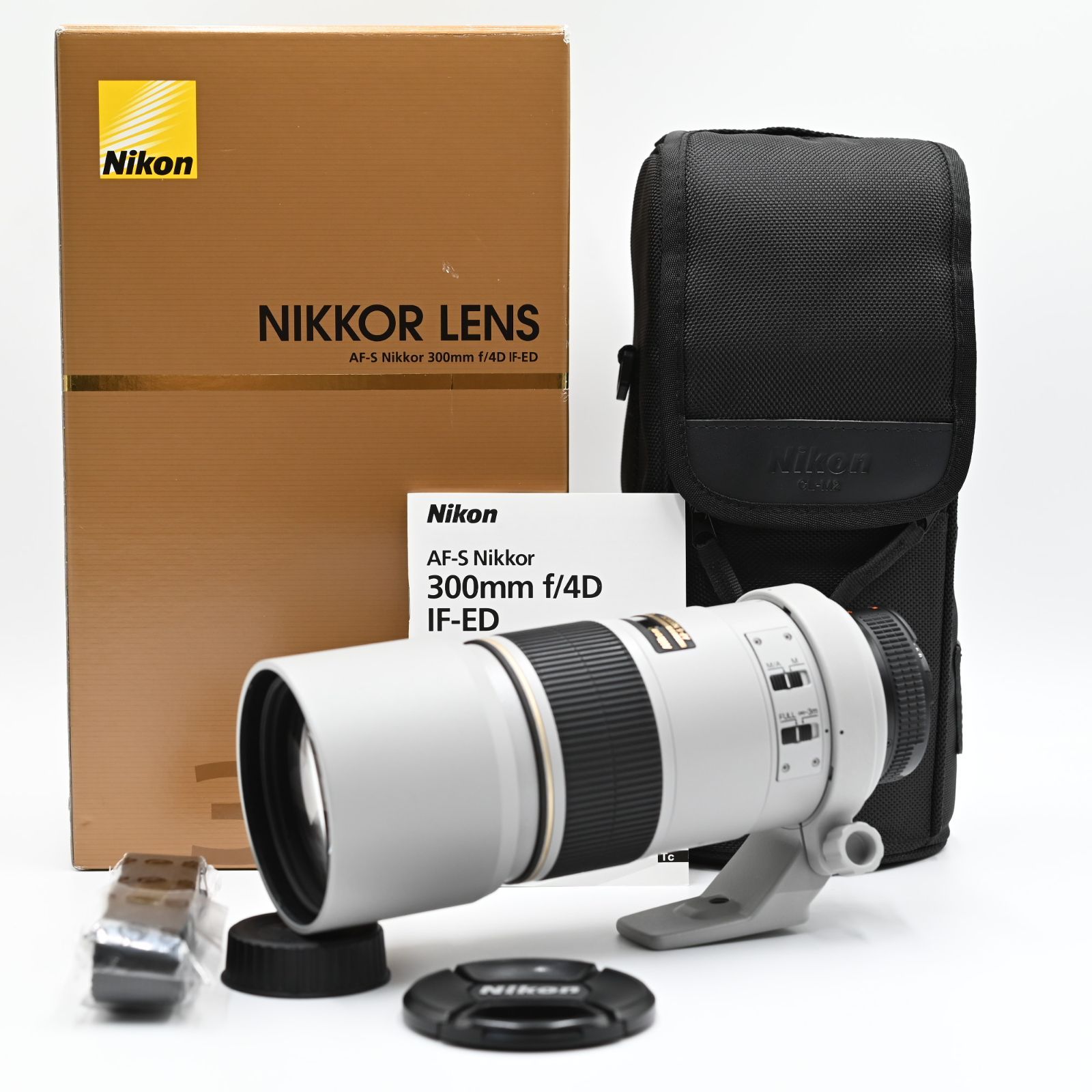 新品級】Nikon 単焦点レンズ Ai AF-S Nikkor 300mm f/4D IF-ED ライト