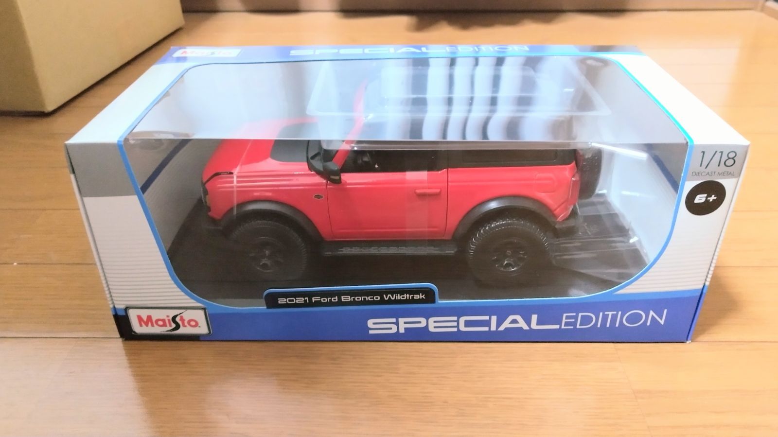 マイスト 1/18 フォード ブロンコ ワイルドトラック 2021 レッド Amazon.com: Maisto 1:18 Special Edition 2021 Ford Bronco