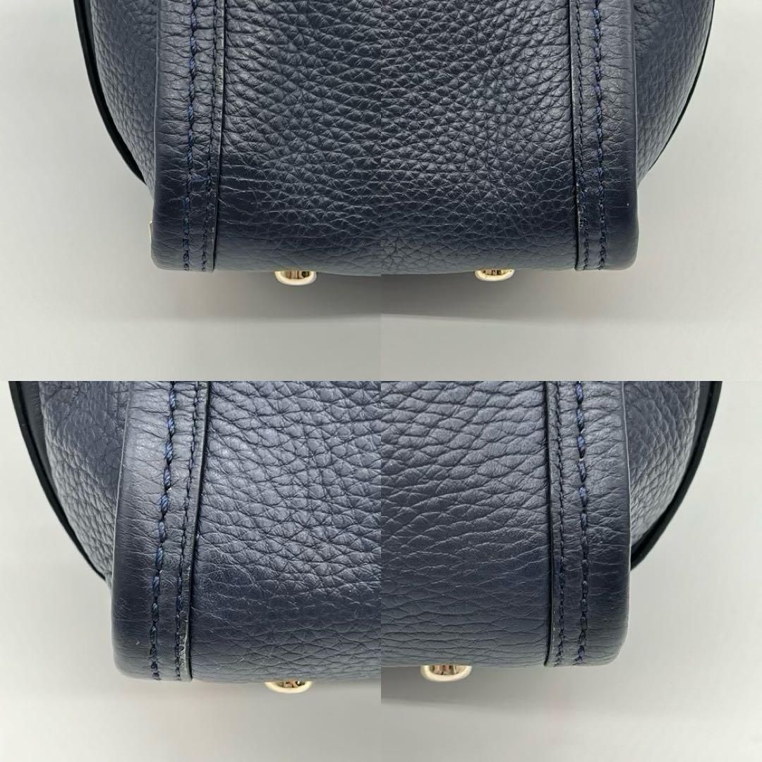 美品】COACH スワッガー 27 ハンドバッグ 2way ネイビー - メルカリ