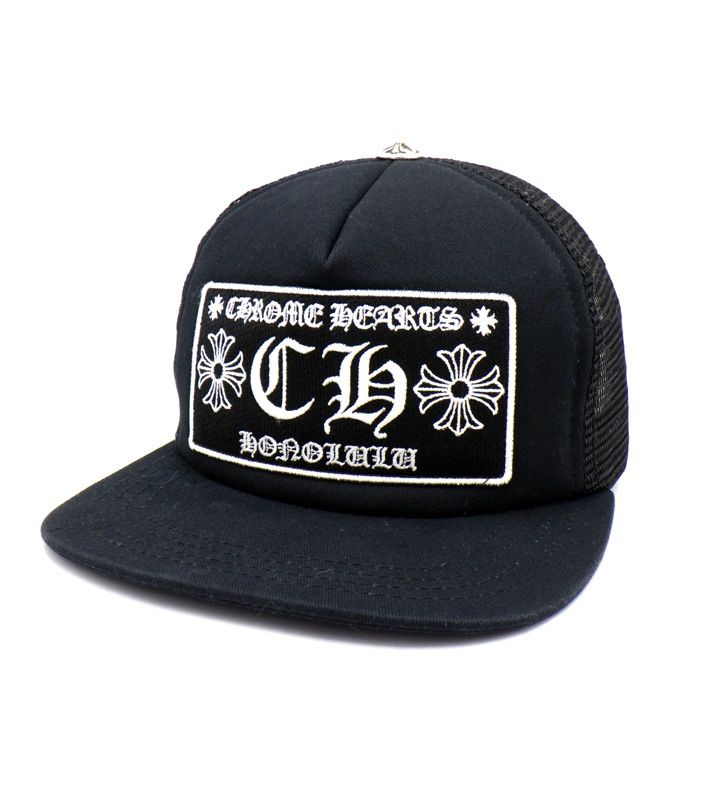 クロムハーツ CHROME HEARTS CH TRUCKER CAP CH 刺繍 ワッペン トラッカー キャップ 44784