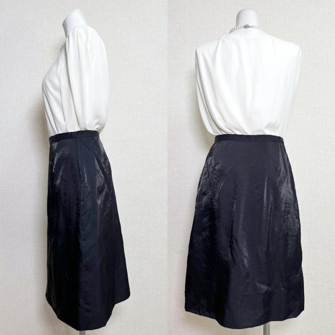 当日発送 ユキトリイ セレモニー シルク混 光沢ブラック MAAHADDERANG_COM