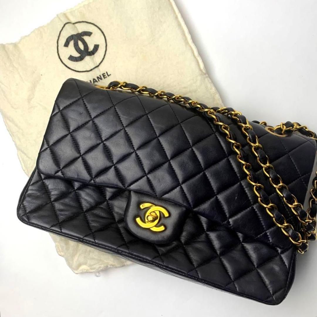 シャネル CHANEL マトラッセWフラップチェーンショルダーバッグ ...