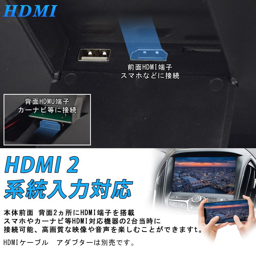 15.6インチ フリップダウンモニター アルファード　ヴェルファイア(30系）専用 IPS液晶 トヨタ 取付キット付 HDMI