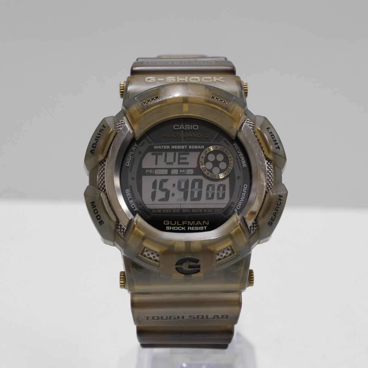 CASIO G-SHOCK GW-9125D GULFMAN  腕時計 USED品 25周年記念モデル ガルフマン メンズ ソーラー 電波 中古 X5426