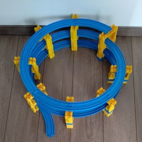 プラレールシリーズ - 【中古品】プラレール　橋脚・坂道レールセット合計122点 Amazon | プラレール のぼりおりを楽しもう! 坂レールセット