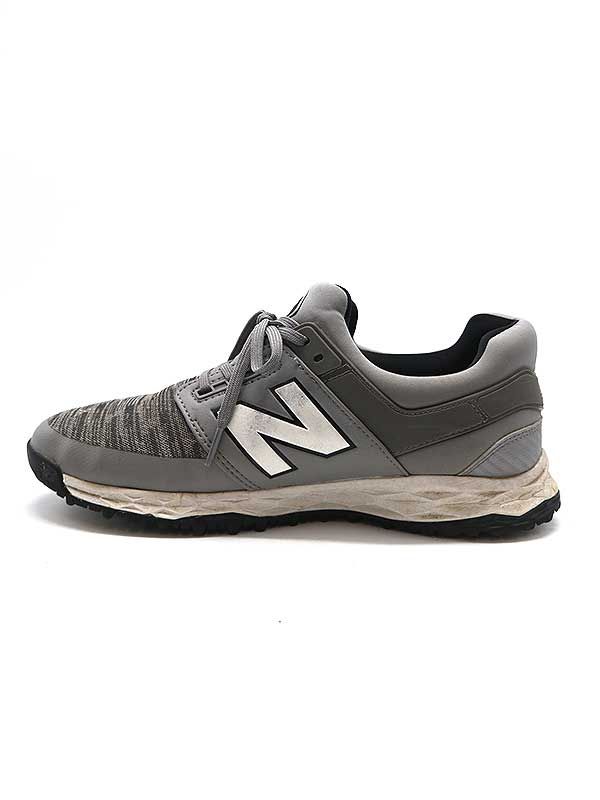ニューバランス ゴルフシューズ MG4100GR 27.0 グレー スパイクレス NEW BALANCE GOLF ニューバランス ゴルフ スパイクレスゴルフ