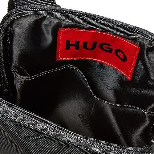 HUGO] [ヒューゴ] ロゴ リサイクルナイロン レポーターバッグ ONESIZE