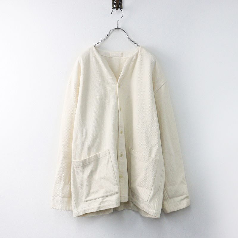 02214-0044 ルーズデニムキーネックカバーシャツ 02214-0044 ルーズデニムキーネックカバーシャツ 【公式通販】