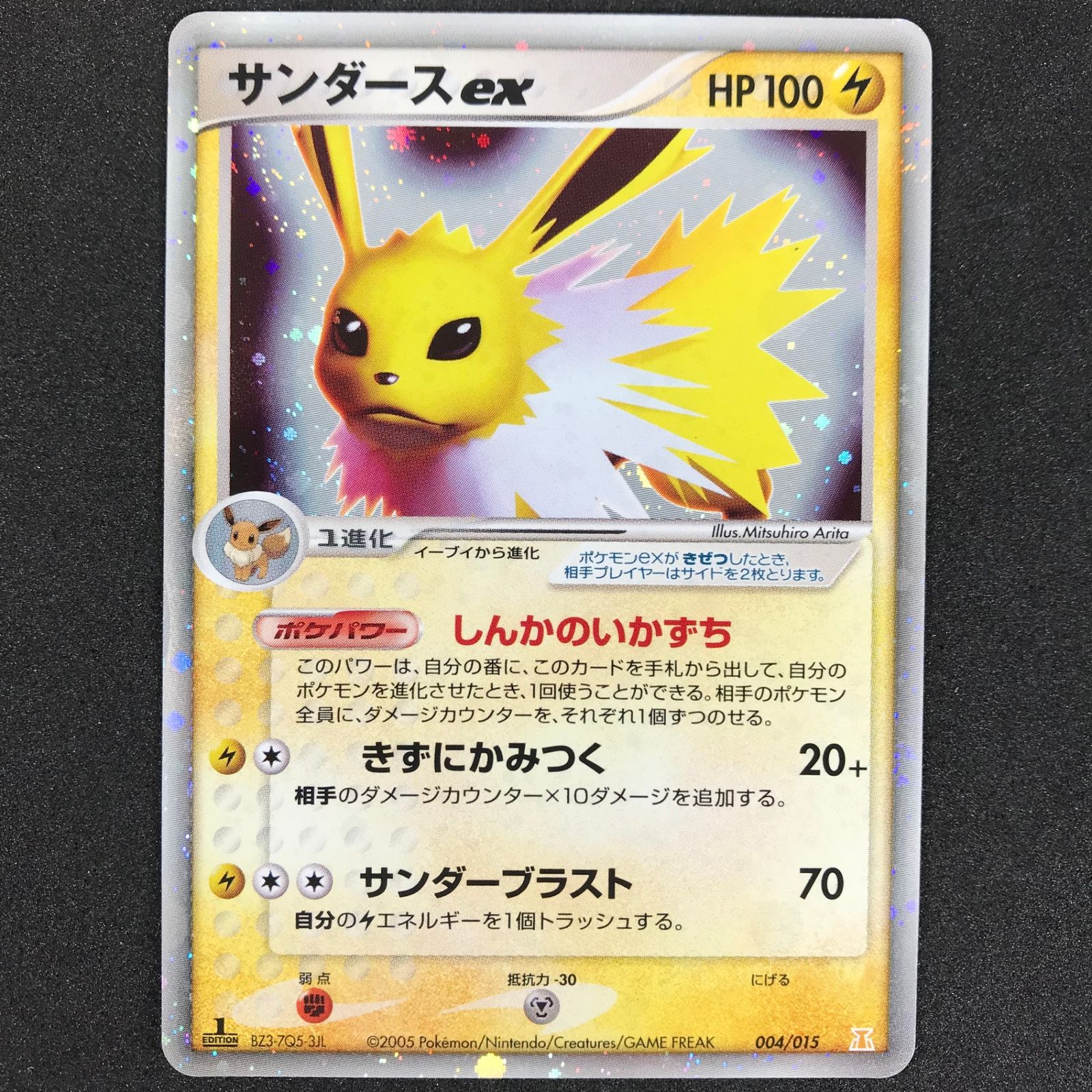 ポケモンカードゲーム PCGシリーズ ホロンの研究塔ハーフデッキ1/2雷EX 