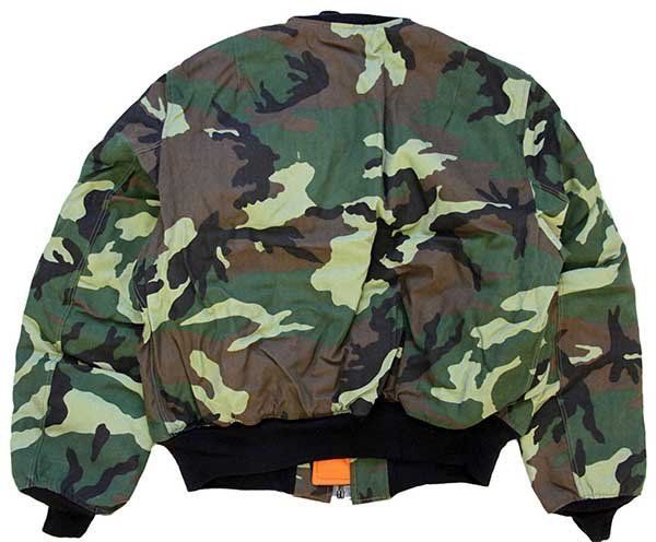 デッドストック 90s corinth MA-1 ウッドランド L