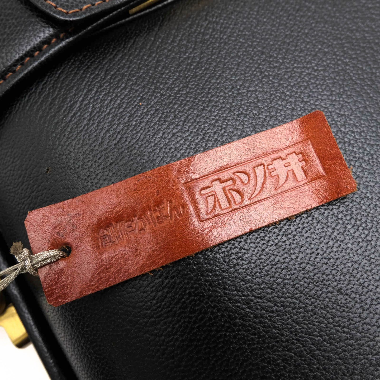 【状態良好】創作かばん ホソ井 ビジネスバッグ レザー ハンドバッグ ショルダー 状態良好】創作かばん ホソ井 ビジネスバッグ レザー