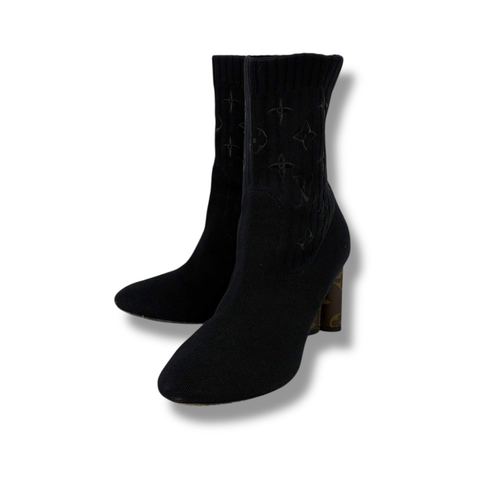 Louis Vuitton シルエット アンクルブーツ ブラック Silhouette Ankle Boot - Women - Shoes | LOUIS VUITTON ®