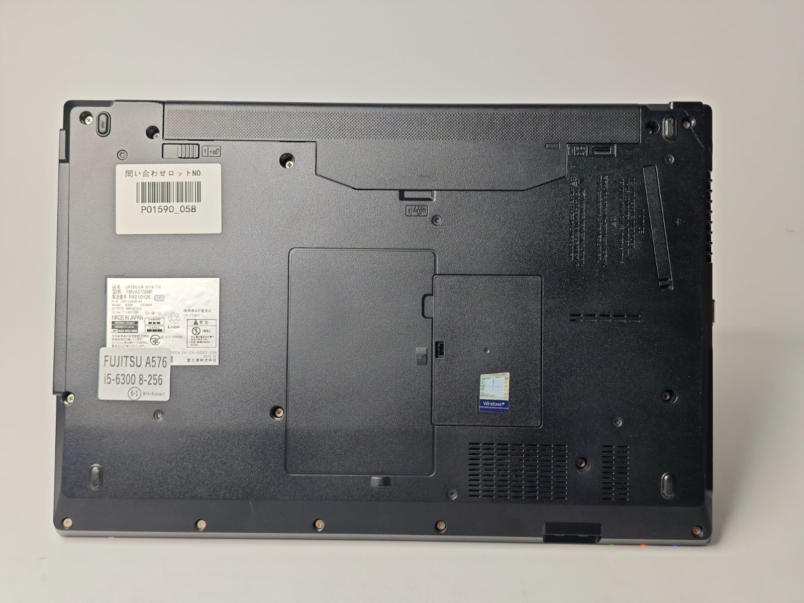 A103_8 【中古】FUJITSU Lifebook A576/TX ノート PC ノート