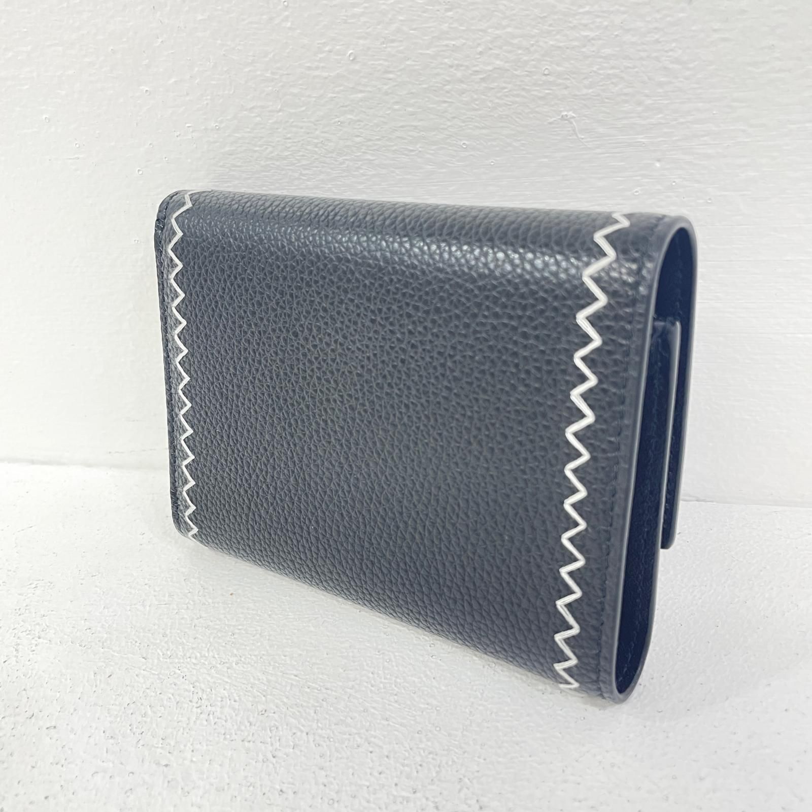 尾張小牧店】 中古 MARNI | マルニ 三つ折り財布 PFMO0116U1 ブラック  