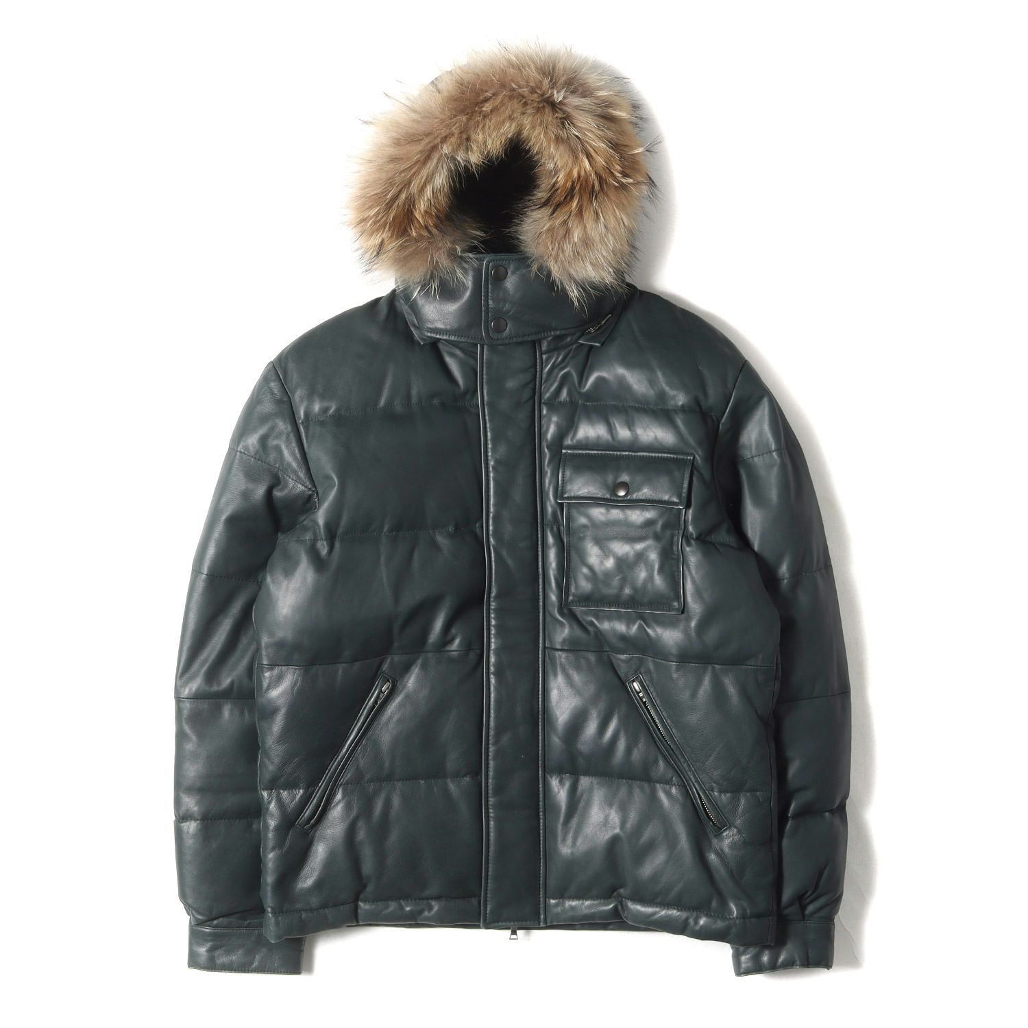 Paul Smith ポールスミス ジャケット サイズ:L ラクーンファーフード 