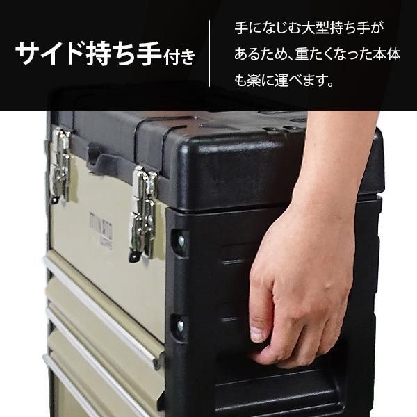 ミナトワークス 3段ツールボックス