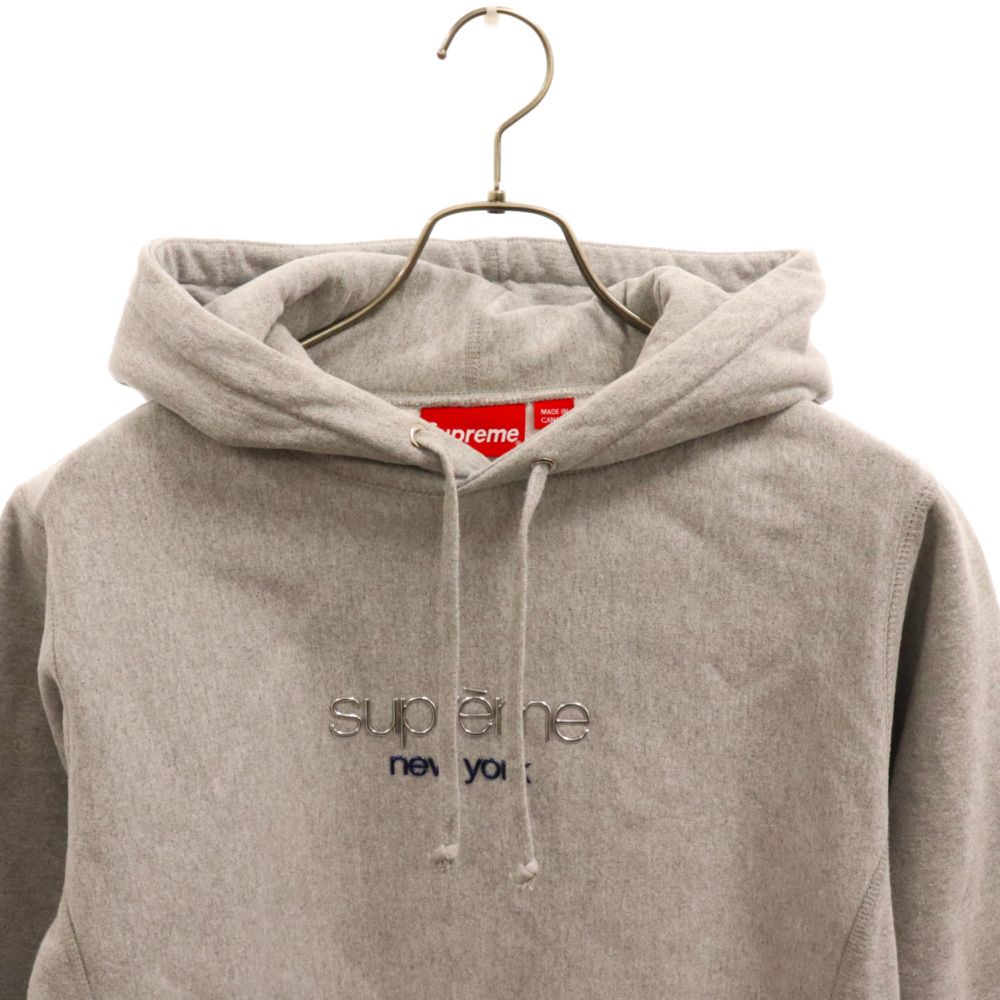 SUPREME (シュプリーム) 16AW Chrome Classic Logo Hooded Sweatshirt 