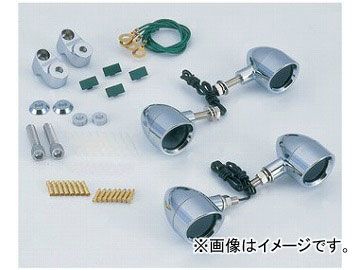 2輪 CF POSH グッドフェローズ ボルトオンウインカーキット 886512 ニュースクール スモークレンズ ハーレーダビッドソン XL1200L ロー ～2011年