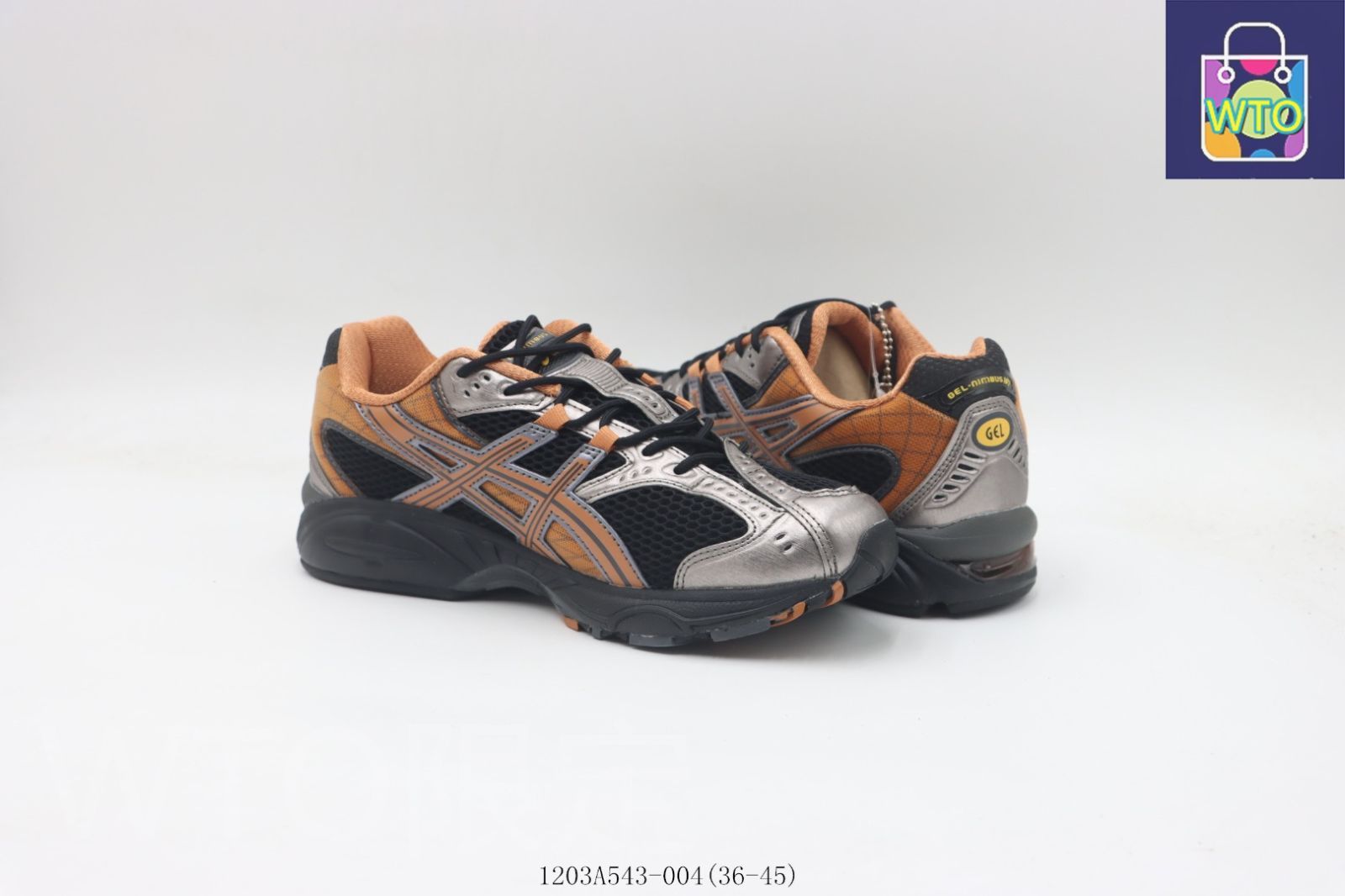 今日 ASICS アシックス ランニングシューズ ブラウンシルバー 1203A543-004-WTO輸入1 KIN-KAAI_COM