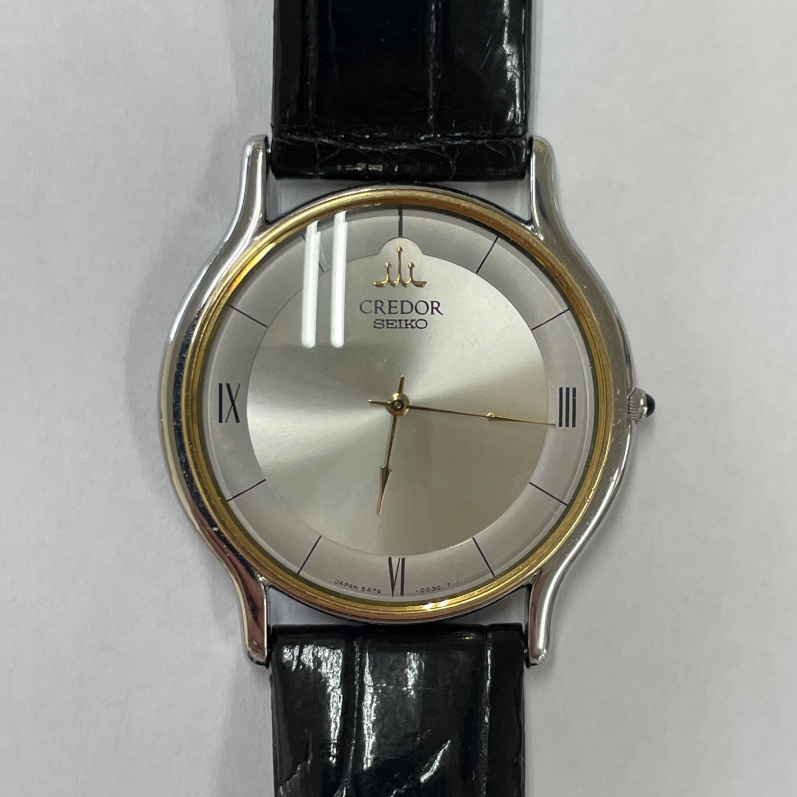 SEIKO CREDOR セイコー クレドール 5A74-002018KT BEZEL