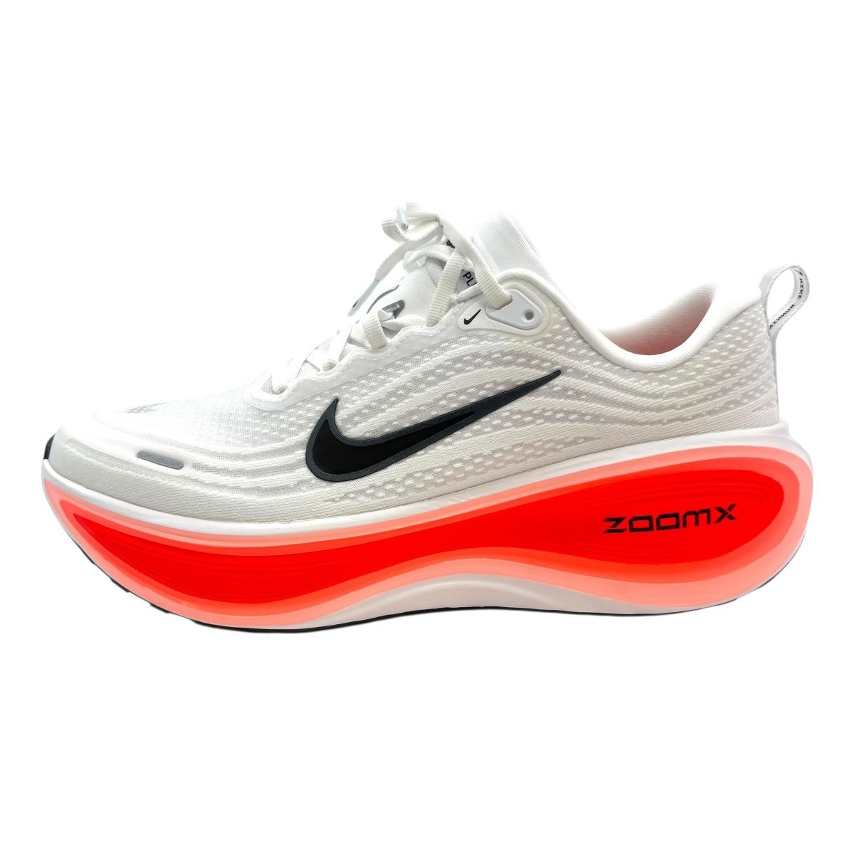 ♪0643 ♥ 保管品 Nike Vomero Plus White|Bright Crimson|Metallic Silver|Black ランニングシューズ 27cm HV8150-100 箱有 ナイキ ボメロ プラス スニーカー