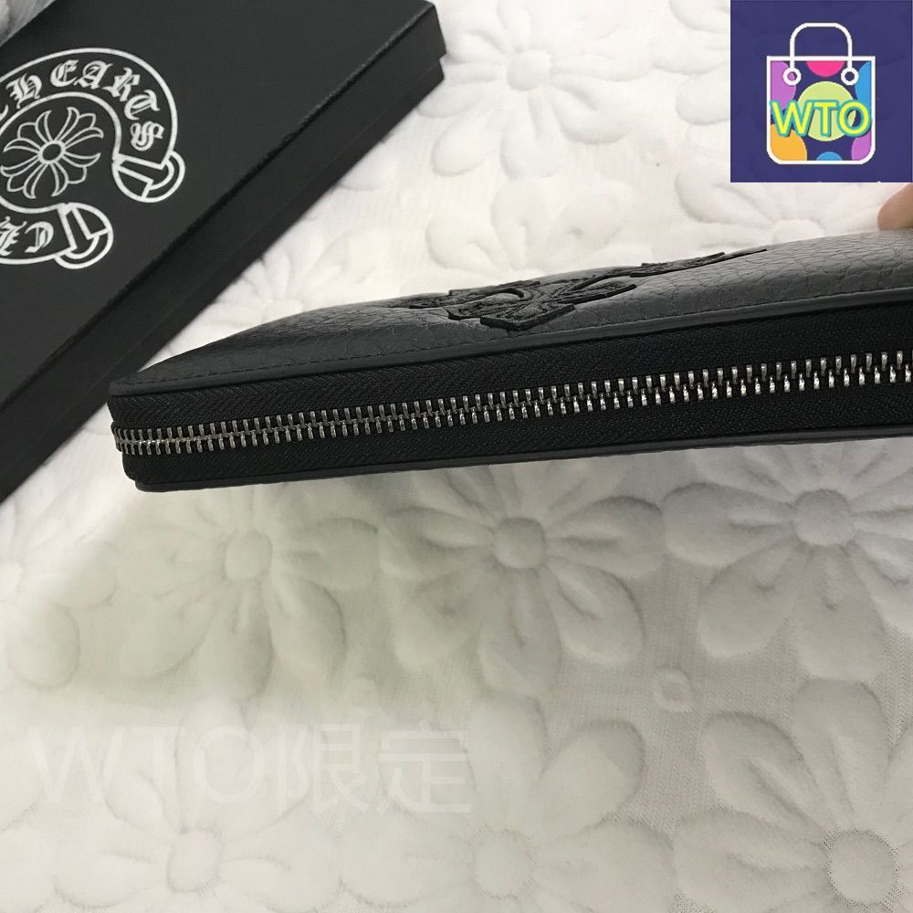 超美品！令和最新購入！2020年式！クロムハーツ セメタリークロスウォレット財布 クロムハーツ 財布 ウォレット セメタリークロス[本日特価|新品
