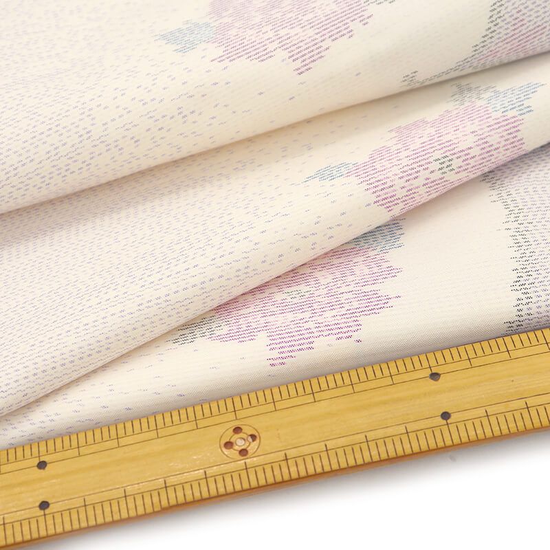 袷　白大島　アンサンブル　L寸 miyagawa-kimono_sbs13457