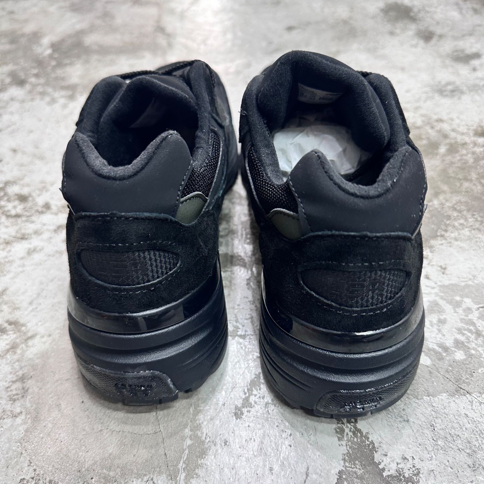 国内正規 NEW BALANCE 992 TRIPLE BLACK ニューバランス 992