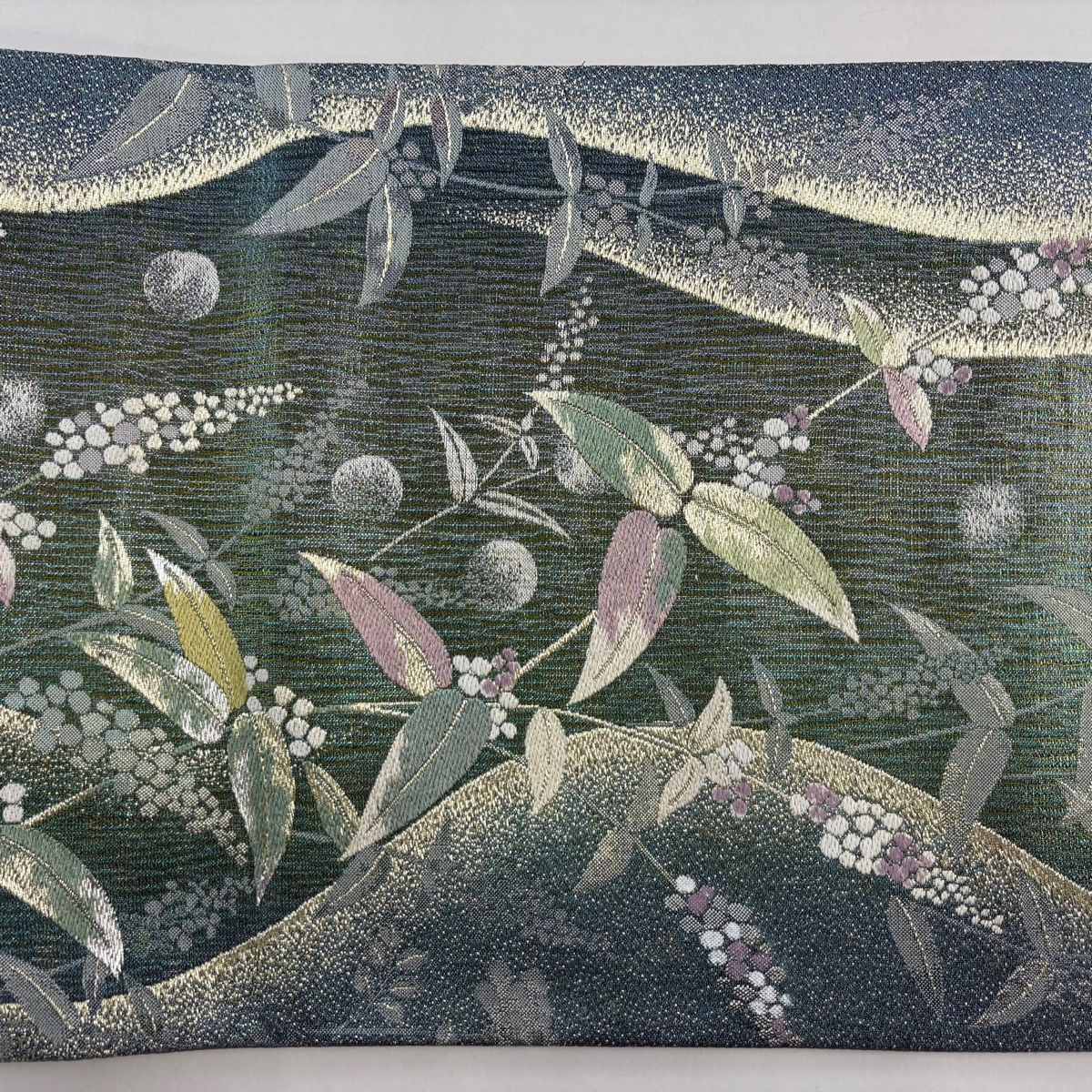 最終値下げ!!】401my86☆きものやまと 袋帯 蔦 金糸 銀糸☆美品 【公式