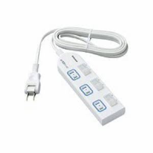 【新品・5営業日で発送】PANASONIC パナソニック パナソニック ザ・タップX 個別スイッチ付 3個口 2m ホワイト WHA25234WP