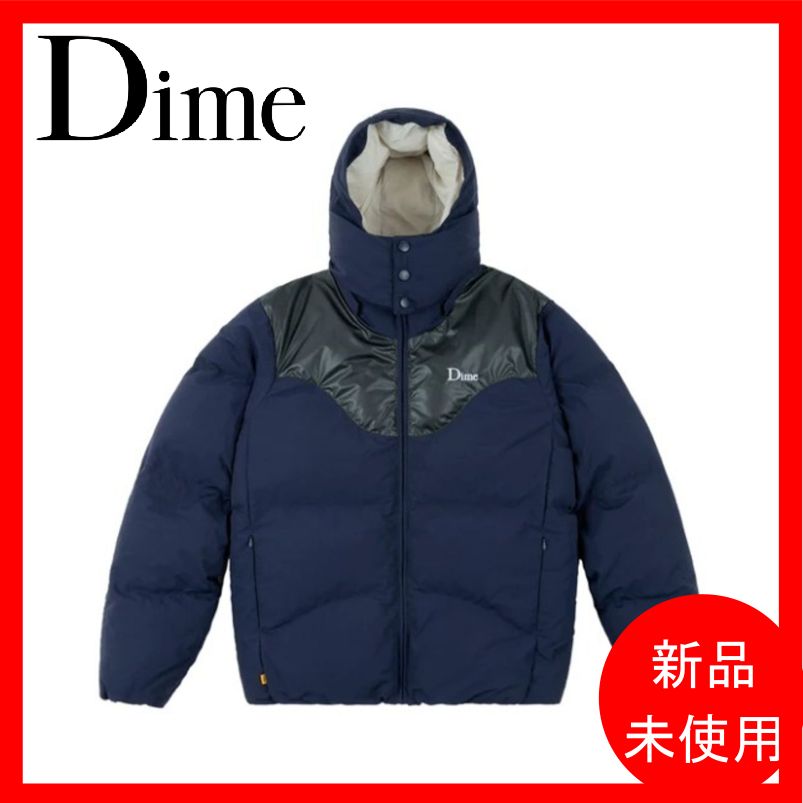 DIME CONTRAST PUFFER JACKET - メルカリ