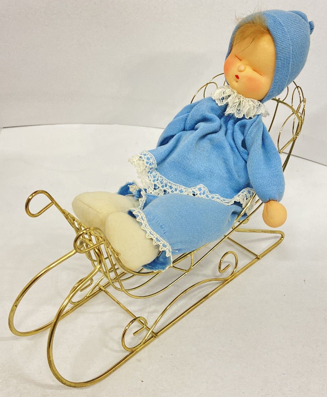 1968年製レア首振りオルゴールTAKEMURAこんにちは赤ちゃん動作確認済