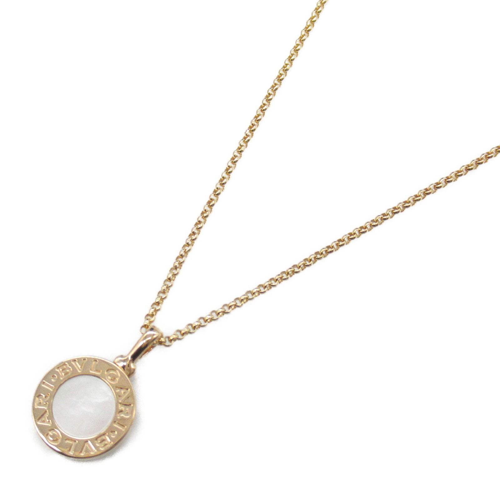 ブルガリ ブルガリ マザーオブパール Au750 ネックレス ブルガリ BVLGARI ネックレス ブルガリブルガリ