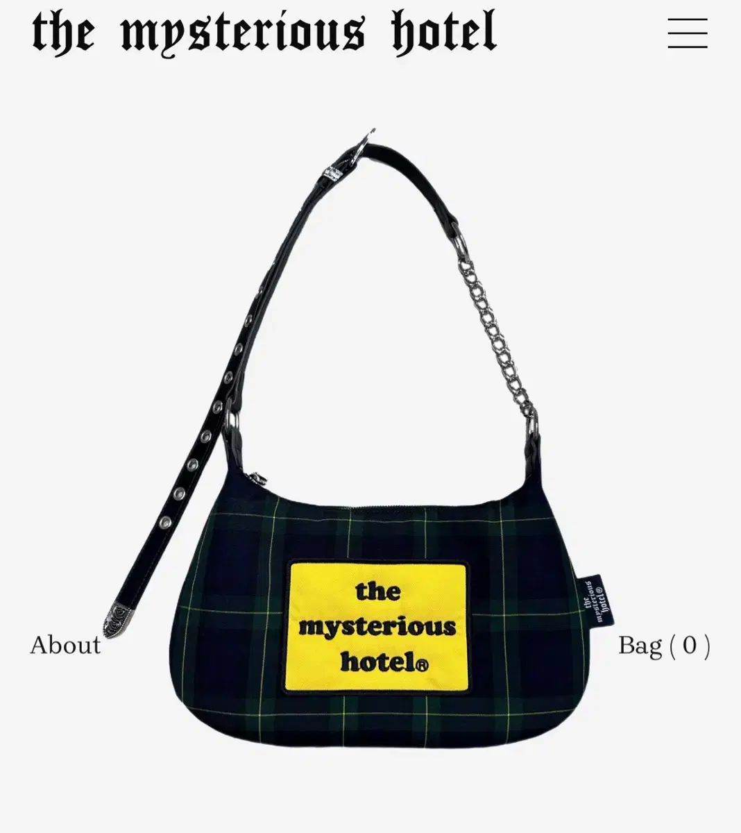 ミステリアスホテル WESTERN MINI HOBO BAG