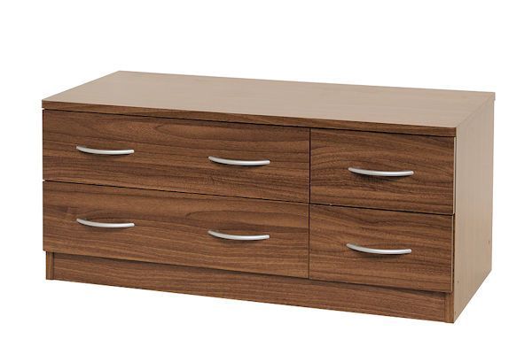 衣類収納ローチェスト（ウォルナット系）収納タンス １人暮らし（1175） 衣類収納ローチェスト（ウォルナット系）収納タンス 1人暮らし（1175）