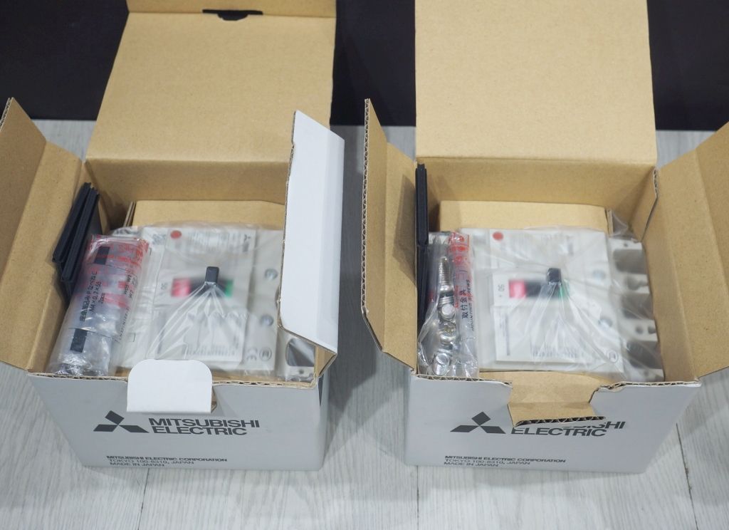 【保管未使用品】三菱 配線用遮断器 NF125-HV 3P 50A 2個セット