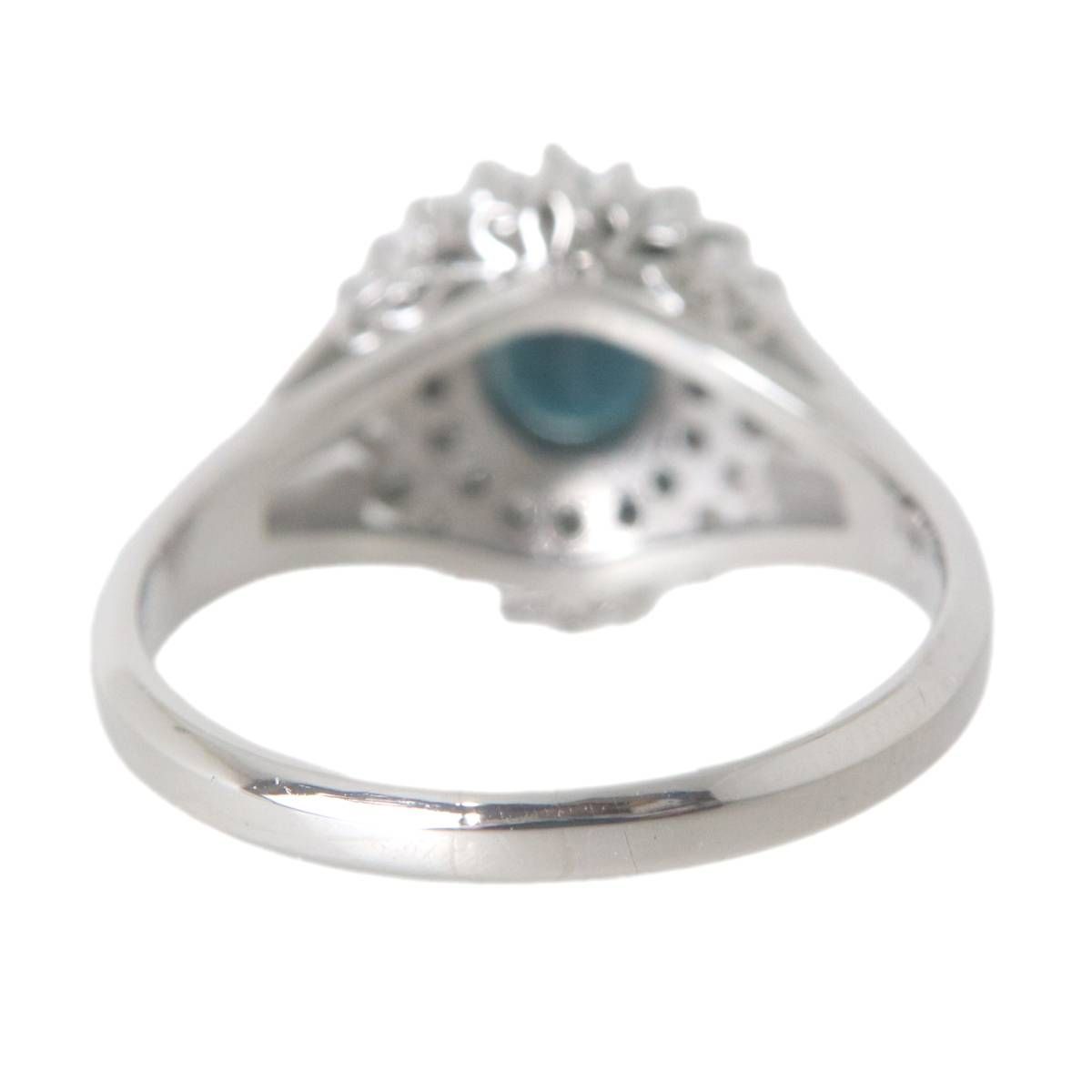 pt900リング15〜16号 PT900リング サファイア2.88ct ダイヤ0.82ct』16号 / FUKUMOTO