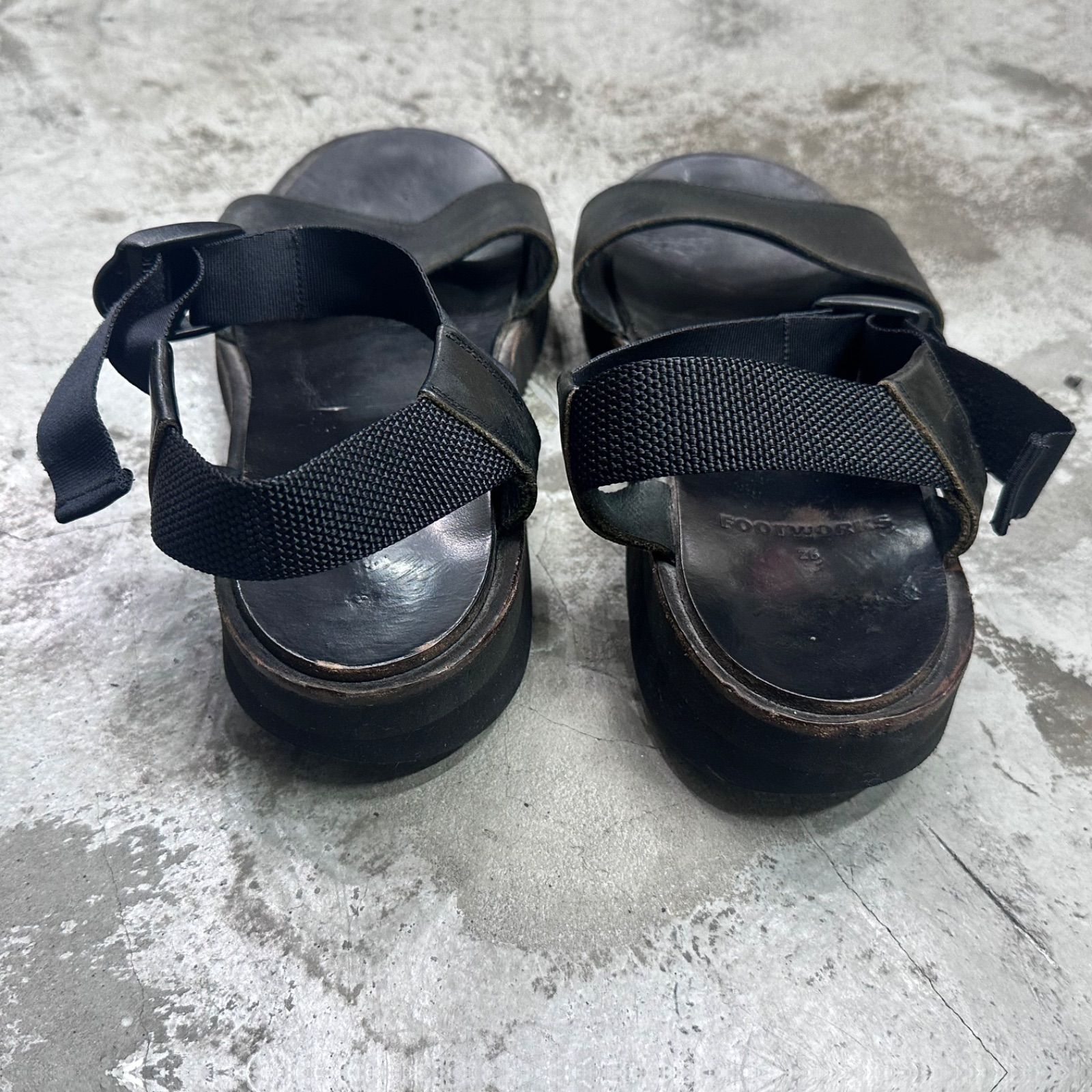 FOOTWORKS Leather Sandal レザーサンダル 26cm 【公式通販】
