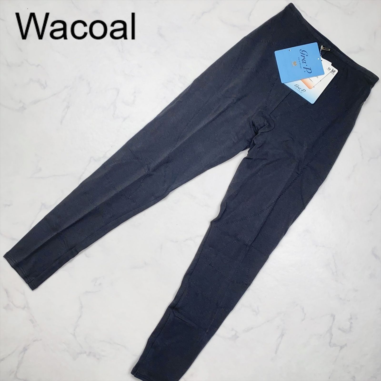 新品タグ付き】Wacoal ワコール Gra・P グラッピー スパッツ LL BL