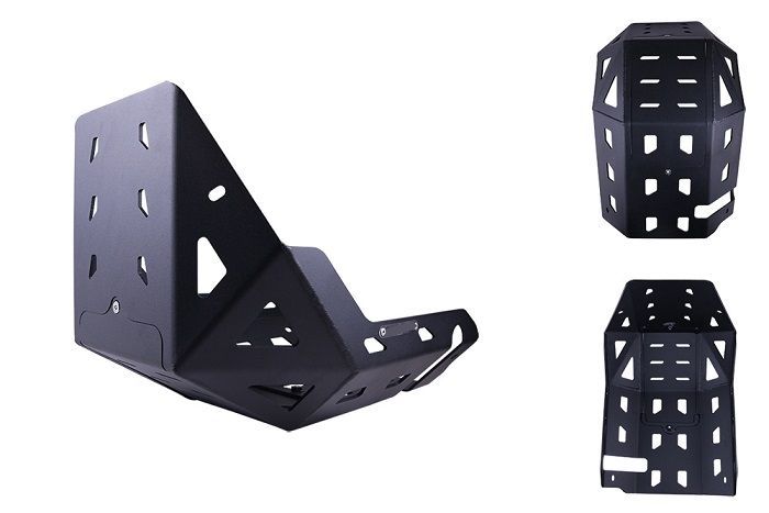T-Rex Kawasaki Versys Racing - 0 1 Skid Plate 2 Engine 3 Guard 4