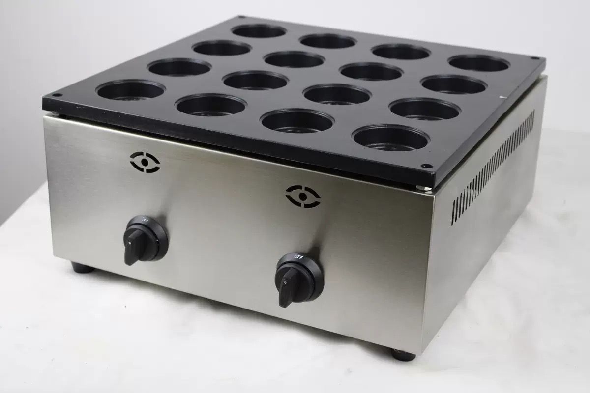 ?LP ガス式 今川焼機 16穴 大判焼き 回転焼き 大判焼器 厨房|業務|飲食|店舗
