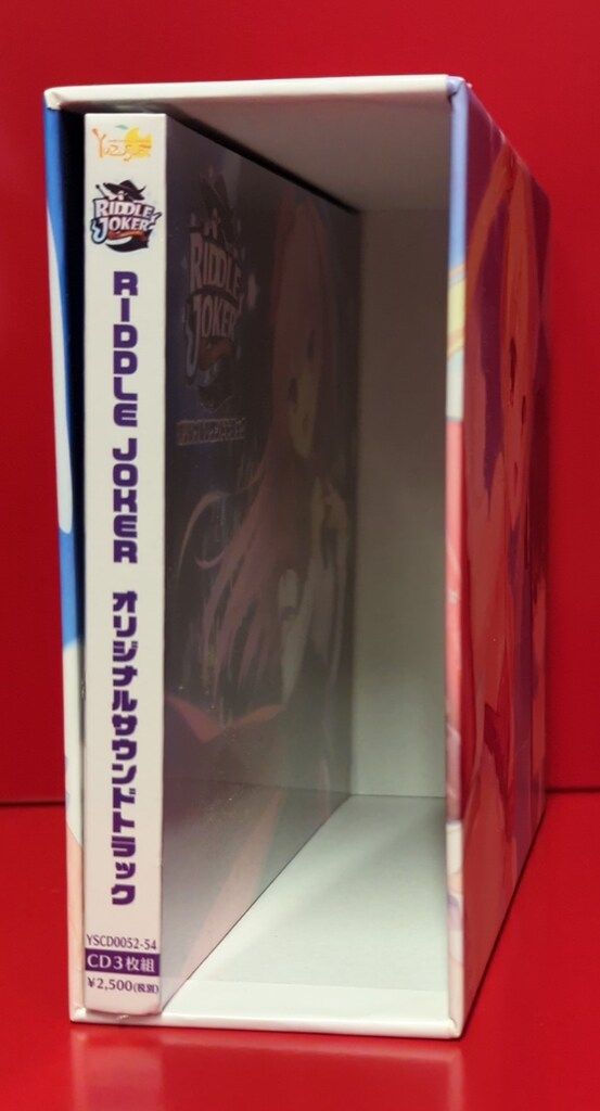 ゲームCD RIDDLE JOKER オリジナルサウンドトラック CDケース付特別版