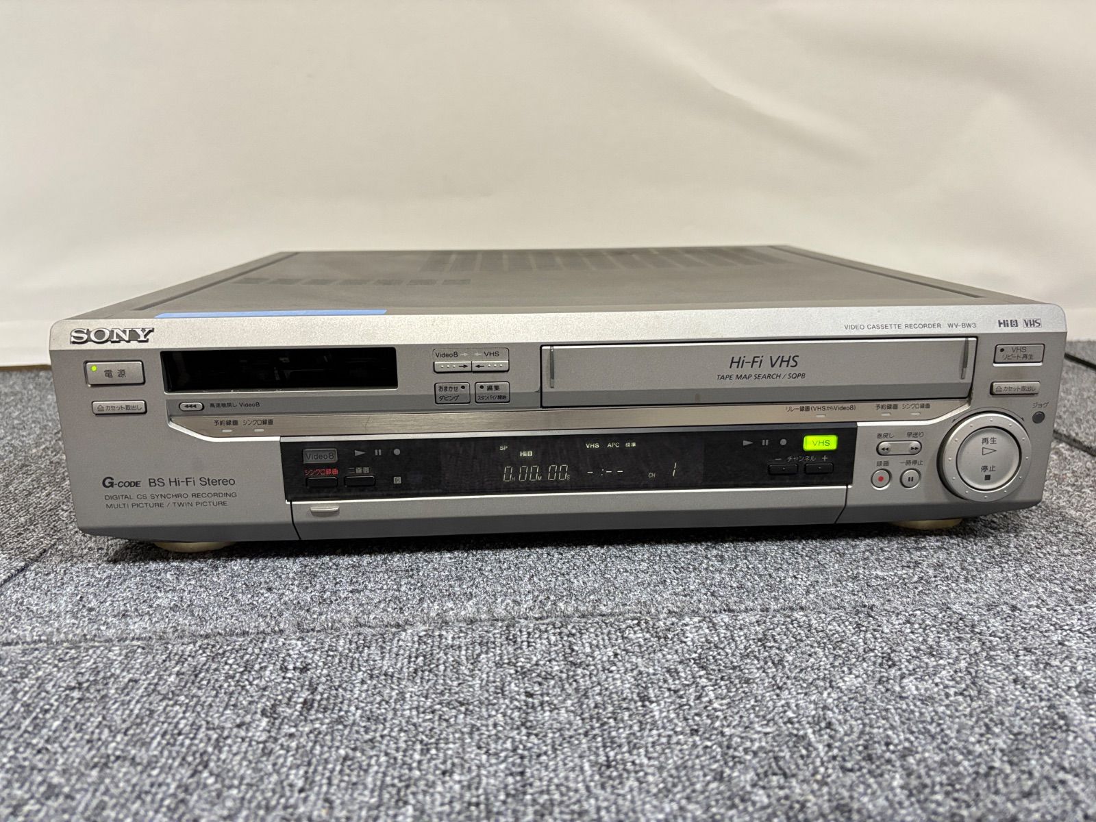☆SONY WV-BW3 Hi/VHSビデオデッキ 【公式通販】