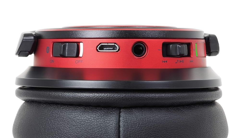 オーディオテクニカ ATH-WS660BT BRD ヘッドホン bluetooth ワイヤレスヘッドホン 重低音 SOLID BASS 最大40時間再生 ブラックレッド ATH-WS660BT BRD