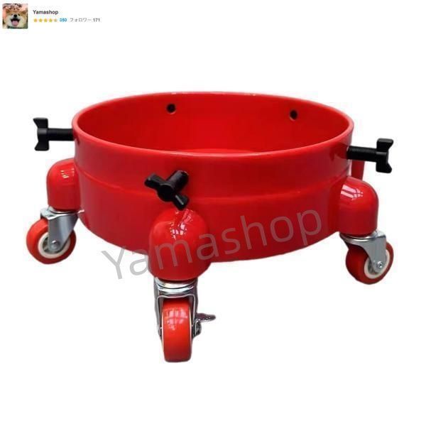 洗車用バケツ台車 ローリングバケツ台車 ポータブルディテールツール 洗車用