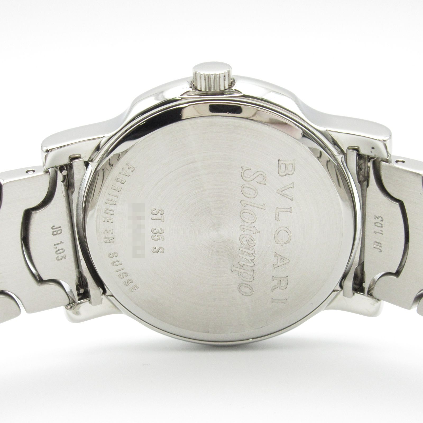 ブルガリ BVLGARI 腕時計 ソロテンポ シルバー ステンレス