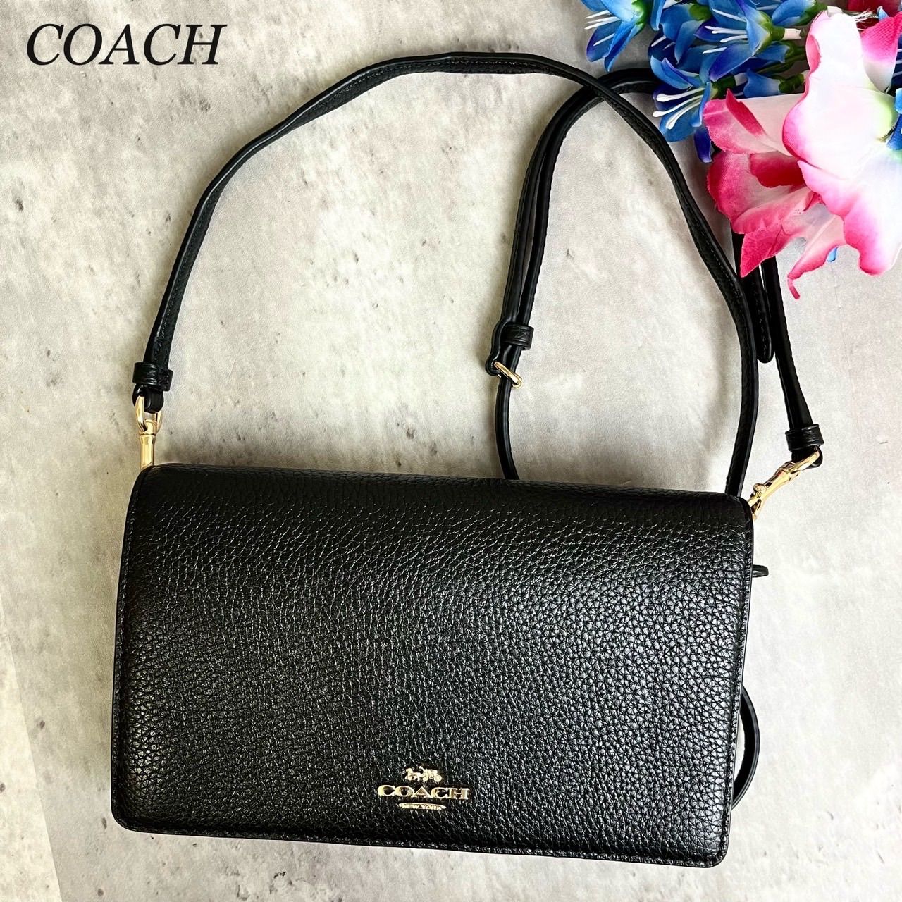 ✨極美品✨ COACH コーチ ショルダーバッグ トートバッグ 小物入れ 