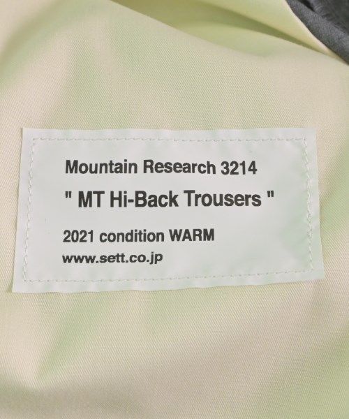 Mountain Research スラックス メンズ 【古着】【中古】【送料無料