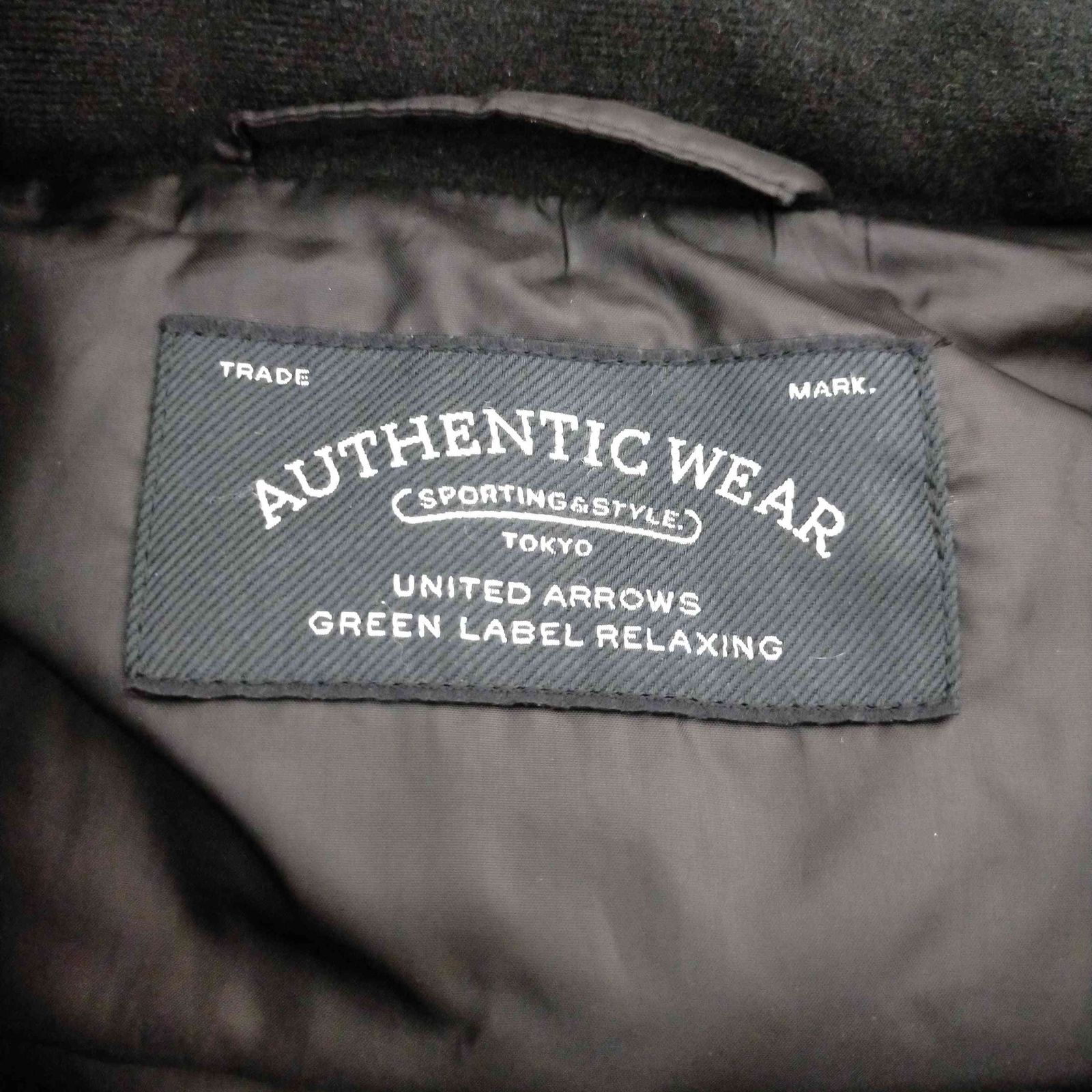AUTHENTIC WEAR UNITED ARROWS メンズ カーディガン ユナイテッドアローズ ジャケット ユナイテッドアローズ ライダース